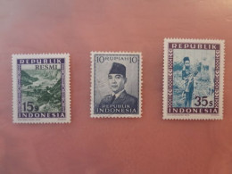 1949-1951  Indonesia (F69) - Ungebraucht