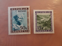 1947  Indonesia Dancer (F69) - Unused Stamps