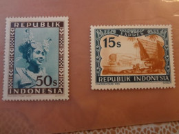 1947 Indonesia Dancer (F69) - Unused Stamps