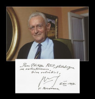 Georges Bordonove (1920-2007) - Écrivain - Carte Dédicacée + Photo - 1997 - Schriftsteller