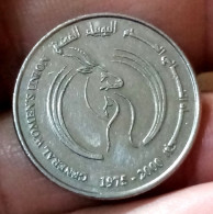 United Emirates, 1 DIRHAM, 2000 - 25th ANNIVERSARY - GENERAL WOMEN'S UNION, Perfect, Drahim - Emirati Arabi