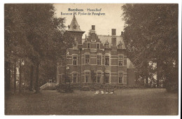 Belgique -  Chateau  De Bornhem  -  Bornem - Hemelhof è  Baronne   M  Pycke  De Peteghem  -   Verso Signe  Comtesse - Bornem