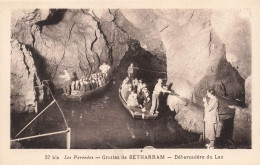 FRANCE - Les Pyrénées - Grotte De Betharram - Débarcadére Du Lac - Carte Postale Ancienne - Lestelle-Bétharram