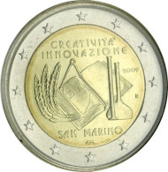 2 Blisters Officiels 2 € St Marino - 2009 & 2010 - - Gedenkmünzen