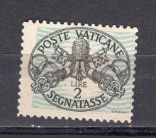 Z2486 - VATICANO Tasse SASSONE N°17 - VATICAN Taxe Yv N°11a ** - Postage Due