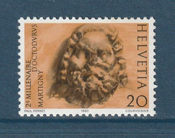 Suisse - YT N° 1185 ** - Neuf Sans Charnière - 1983 - Nuevos