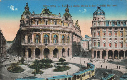 ITALIE - Genova - Palazzo Delle Borsa E Del Credito Italiano - Carte Postale - Genova (Genua)