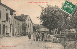 Loisey * 1908 * Rue De La Place * Enfants Villageois - Autres & Non Classés
