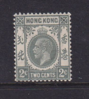 HONG KONG  -  1921-27 George V Multiple Script CA 2c Hinged Mint - Nuovi