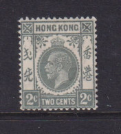 HONG KONG  -  1921-27 George V Multiple Script CA 2c Hinged Mint - Ongebruikt