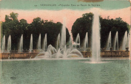 FRANCE - Versailles - Grandes Eaux Au Bassin De Neptune - Colorisé - Carte Postale Ancienne - Versailles