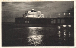 BELGIQUE - Blankenberge - Le Pier Illuminé - Carte Postale Ancienne - Blankenberge