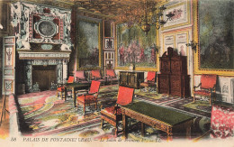 FRANCE - Palais De Fontainebleau - Le Salon De François Ier - LL - Colorisé - Carte Postale Ancienne - Fontainebleau