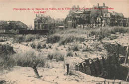 BELGIQUE - Nieuport - Panorama De La Maison Du Marin, De La Ville Et De La Gare  - Carte Postale Ancienne - Nieuwpoort