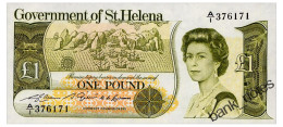 SAINT HELENA 1 POUND ND(1981) Pick 9 Unc - Saint Helena Island