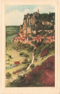 FRANCE - Rocamadour (Lot) - Vue Prise De La Route De L'Hospitalet - Colorisé - Carte Postale Ancienne - Rocamadour