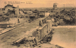 BELGIQUE - Les Ruines De Nieuport - Vue Sur Le Chenal - Carte Postale Ancienne - Nieuwpoort