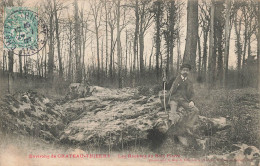 Le Bois Pierre , Environs Chateau Thierry * 1907 * Les Rochers * Dolmen Menhir Pierre Pierres Mégalithe Monolithe - Chateau Thierry