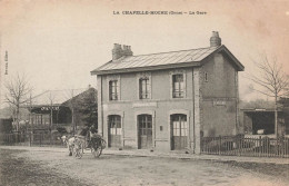 La Chapelle Moche * La Gare * Ligne Chemin De Fer Orne * Villageois - Autres & Non Classés