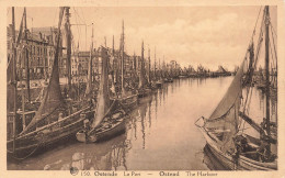 BELGIQUE - Ostende - Des Bateaux Stationnant Au Port - Carte Postale Ancienne - Oostende