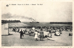 BELGIQUE - Ostende - Départ De La Malle - Animé - Carte Postale Ancienne - Oostende