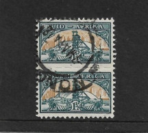 SOUTH AFRICA 1948 1½d IN PAIR SG 124 FINE USED - Used Stamps