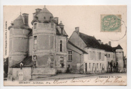 - CPA COURSON (89) - Le Château 1906 (HOTEL DE VILLE) - Collection J. D. - - Courson-les-Carrières