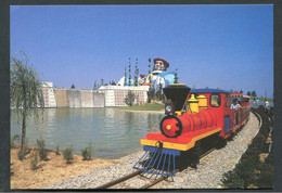 Carte-photo Moderne Courdimanche "Parc D'attraction Mirapolis - Le Petit Train" Cergy-Pontoise - Cergy Pontoise