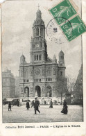 FRANCE - Paris - Collection Petit Journal - L'Eglise De La Trinité - Animé - Carte Postale Ancienne - Churches