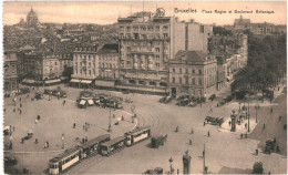 CPA Carte Postale Belgique Bruxelles Place Rogier Et Boulevard Botanique   VM74196 - Squares