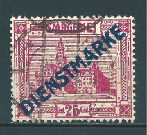 Saar MiNr. D 14 III  (sab30) - Dienstmarken