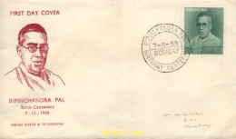 717433 MNH INDIA 1958 PERSONAJE - Neufs