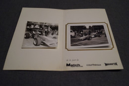 Rallye Courses De Cotes De Bommerée 1973,lot De 2 Photos Originales,22 Cm. Sur 13,5 Cm. - Automobiles