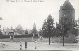 MASSAY ( 18 ) -  Le Château , Vue De La Place De L'Eglise - Massay