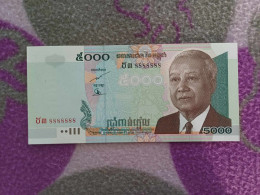 CAMBODGE / CAMBODIA/ 5000 Riels Seri Full 8 Special  2007 - Cambodge