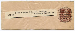 Réf 79 < AUTRICHE < ENTIER Bande Journal Avec Cachet Exposition 1912 -- Francois Joseph - Striscie Per Giornali