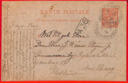 Aa1015 - MONACO - Postal History -    STATIONERY  CARD To The NETHERLANDS - Enteros  Postales