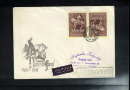 Hungary 1956 Interesting Letter To Germany - Covers & Documents