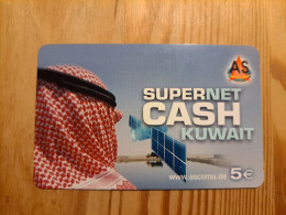 Prepaid Phonecard Germany, AS Communications - Supernet Cash, Kuwait - [2] Prepaid