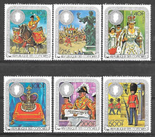 Comores N° 216/19 PA 141/42 NEUF ** - Comores (1975-...)