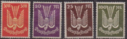 Oiseau - ALLEMAGNE - Deutsche Flugpost - Poste Aérienne - N° 15-16-17-18 * - 1922 - Airmail & Zeppelin