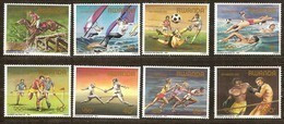 Rwanda Ruanda 1984 Yvert 1149-1156 OBCn° 1210-1217 *** MNH  Cote 17,00 Euro Sport Los Angeles - Neufs