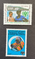 COMORES 1979 - NEUF**/MNH - Série Complète YT PA 164 / 165 - Mi 566 / 567 - ANNEE DE L ENFANCE - Comores (1975-...)