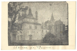 Belgique -   Boussu - Le Chateau  -  Verso  Marie Laliere   Galerie  Signet    Charleroi  1931 - Boussu