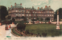 FRANCE - Paris - Le Palais Du Luxembourg - LL - Jardins - Colorisé - Carte Postale Ancienne - Other Monuments