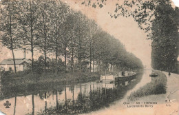 FRANCE - Cher - Vierzon - Le Canal Du Berry - Barques - Carte Postale Ancienne - Vierzon
