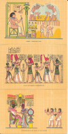 Egypte, Illustrations (Scene Of Pharaoh, Ancient Egypt, Thebes...) Lot De 8 Cartes Non Circulée By Lehnert & Landrock - Sammlungen & Sammellose