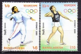 Bangladesh 2000 Yvert 660- 661, Sydney Olympic Games - MNH - Bangladesch