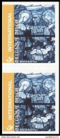 3866b/c**(B98/C98) - Timbres De Noël / Kerstzegels / Weihnachtsmarken / Christmas Stamps - BELGIQUE / BELGIË - MONDE - Glasses & Stained-Glasses