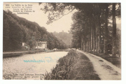 LA VALLEE DE LA ZORN ENTRE ARZWILLER ET LUTZELBOURG - 57 - AU FOND LES RUINES DU CHATEAU DE LUTZELBOURG - Arzviller